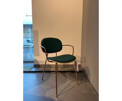 TONDINA tárgyalószék, bronz láb