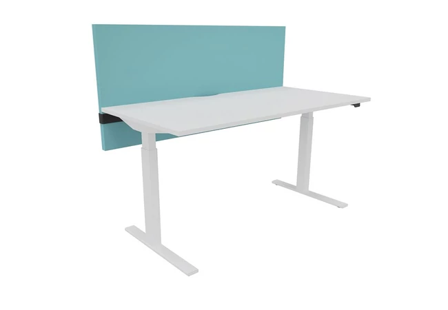 ACTIVE állítható magasságú asztal paravánnal