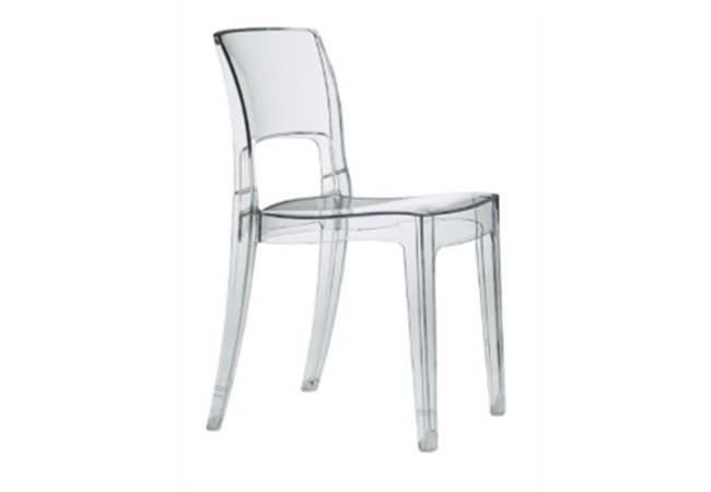 ISY Antishock étkező szék, áttetsző polikarbonát