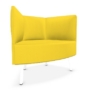 Kép 1/3 - CUMULUS fotel, alacsony támlával, sárga szövet
